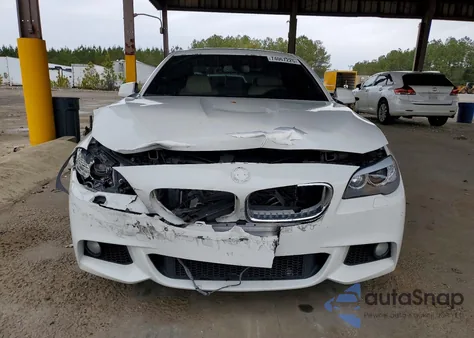 2012 BMW 550 I z USA, uszkodzony, nr VIN WBAFR9C50CDV58646